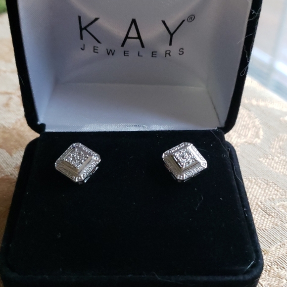 Kay Jewelers Accessories - Diamond Earrings from Kay Jewelers (silver)